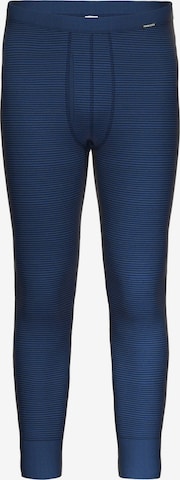 Ammann Long Johns 'Day Classic / Jeans Feinripp' in Blue: front