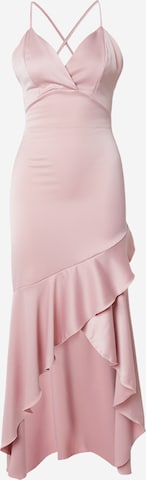 Robe de soirée 'JODIE' WAL G. en rose : devant