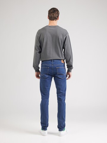 Lee Liibuv Teksapüksid 'LUKE', värv sinine: tagant vaates