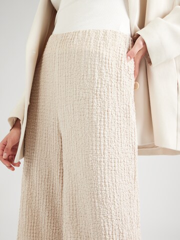 ABOUT YOU Wide leg Παντελόνι 'Nalani' σε μπεζ