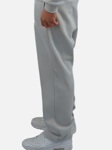 HEFTYKA Loose fit Workout Pants 'OPEN' in Grey
