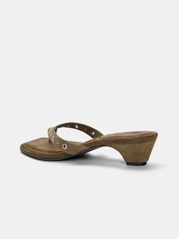 Pull&Bear Japonke | rjava barva