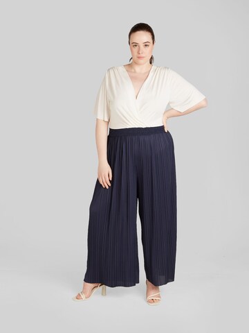 ABOUT YOU Curvy Jumpsuit in Blauw: voorkant