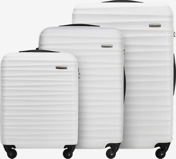 Wittchen Suitcase Set 'GROOVE Line' in White: front