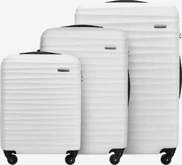 Ensemble de bagages 'GROOVE Line' Wittchen en blanc : devant