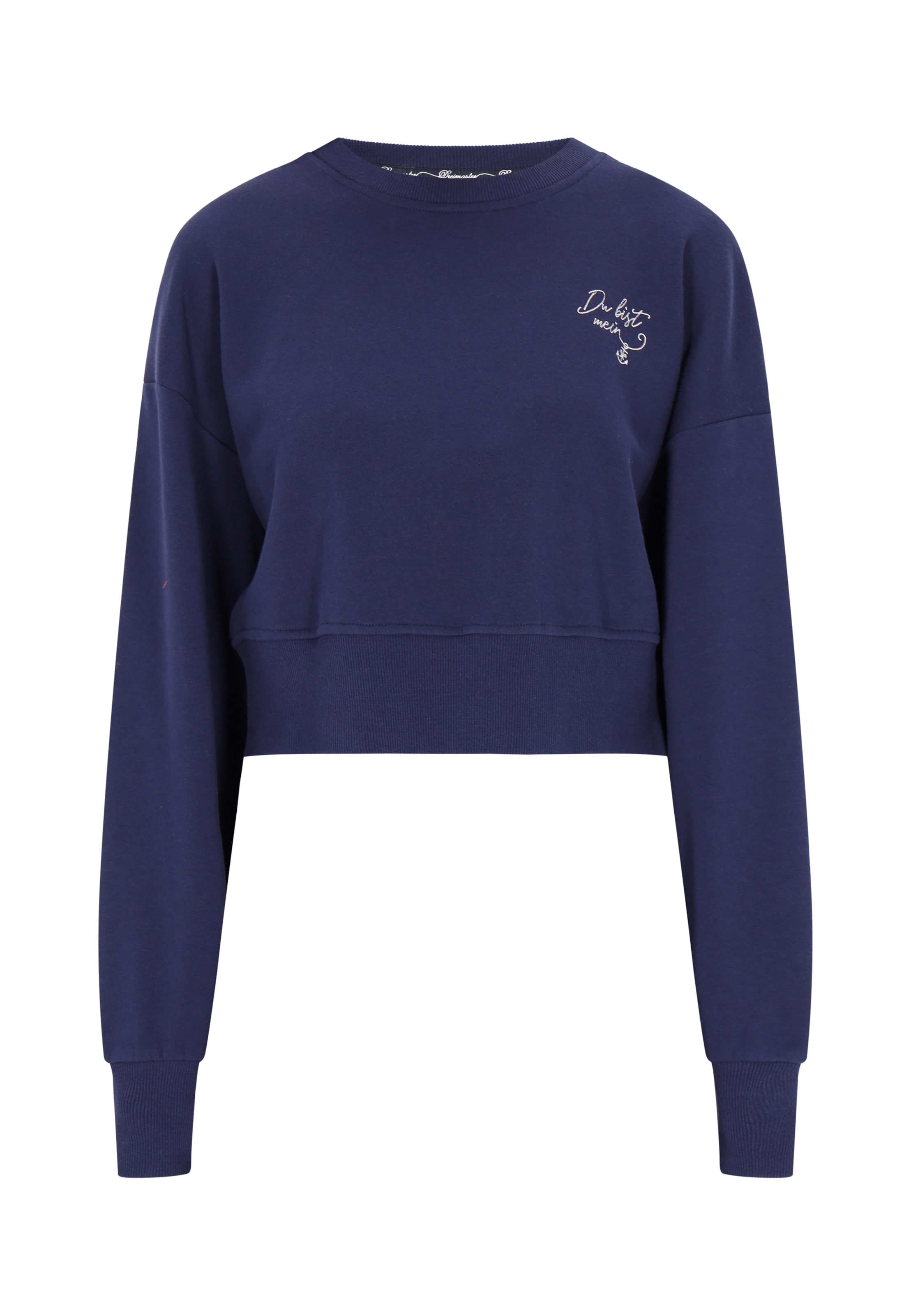 DreiMaster Vintage Sweatshirt in Blauw: voorkant