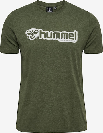Hummel Funktionsskjorte 'Eric' i grøn: forside