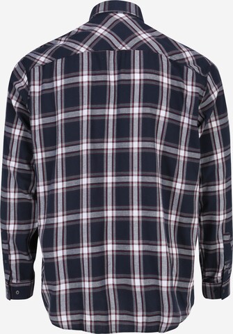 zils Jack & Jones Plus Standarta piegriezums Krekls