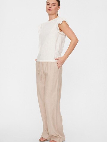 Freequent Regular Trousers 'FQ-Lava broek Sand' in Beige