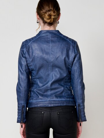 KOROSHI Φθινοπωρινό και ανοιξιάτικο μπουφάν σε μπλε