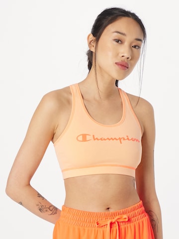 Champion Authentic Athletic Apparel Bralette Sports bra in Orange: front