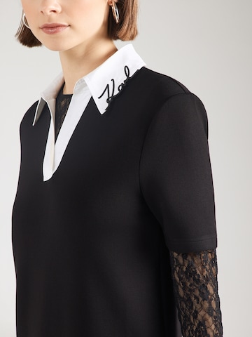 Karl Lagerfeld Jurk in Zwart