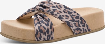 MARCO TOZZI - Zapatos abiertos en beige: frente