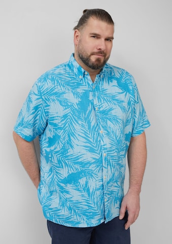 s.Oliver Regular fit Overhemd in Blauw: voorkant