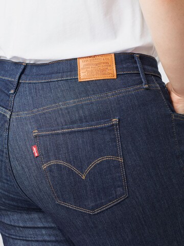 Levi's® Plus Skinny Jeans '720 PL Hirise Super Skny' in Blau