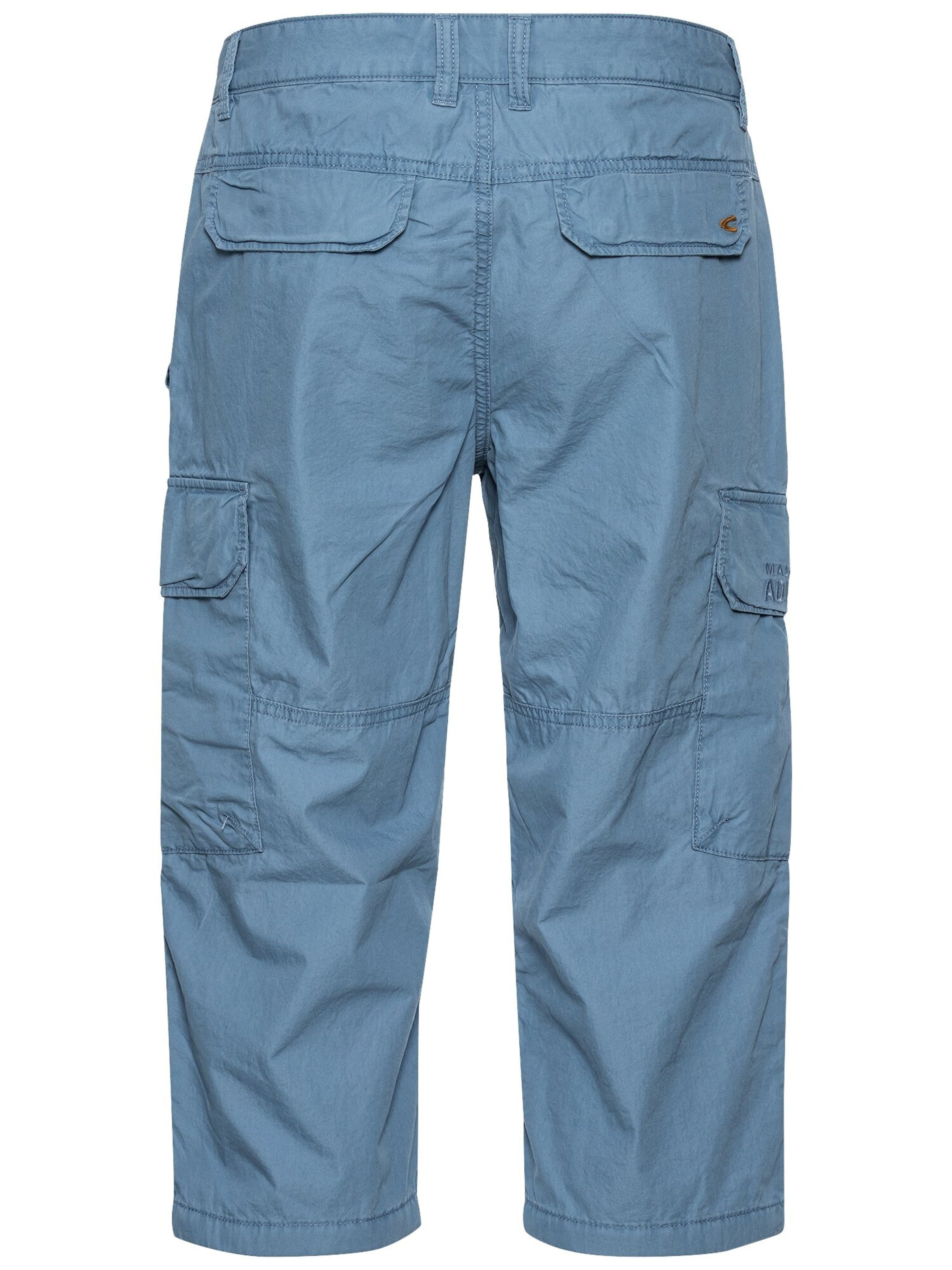 CAMEL ACTIVE Regular Regular Fit 3/4 Cargo Shorts in Blau