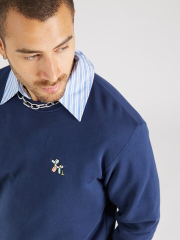 Iriedaily Sweatshirt 'Dog A While' in Blauw