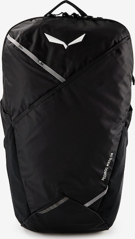 SALEWA Sportrugzak 'Pedroc Mate' in Zwart: voorkant