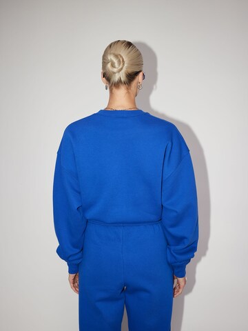 LeGer by Lena Gercke - Sudadera 'Rosa' en azul: atrás