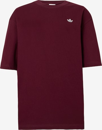 ADIDAS ORIGINALS - Camiseta talla grande 'Essentials' en rojo: frente