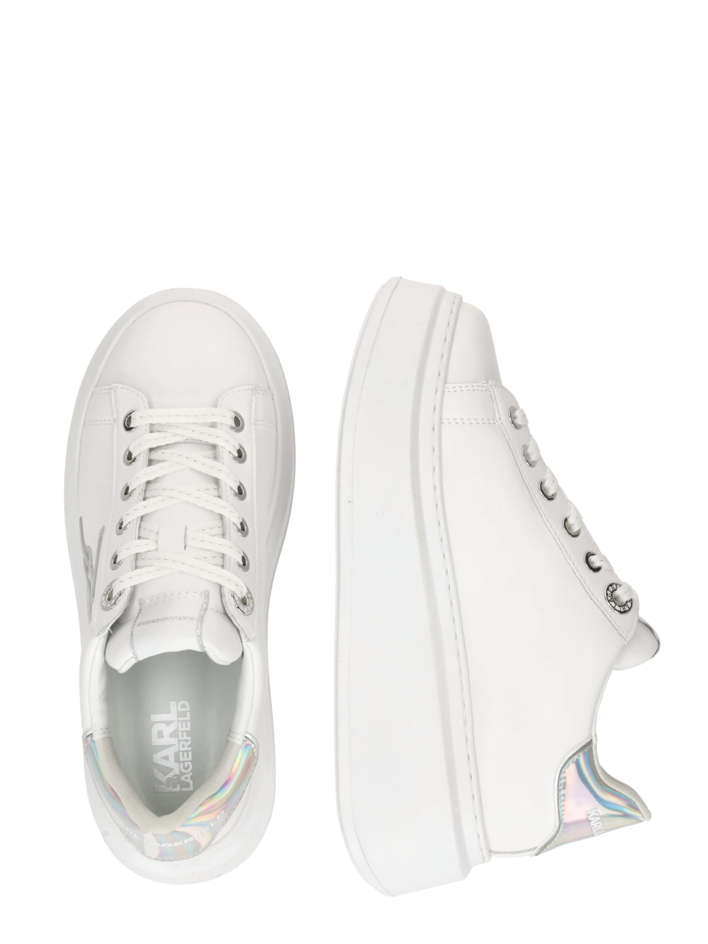 Baskets basses Karl Lagerfeld en blanc
