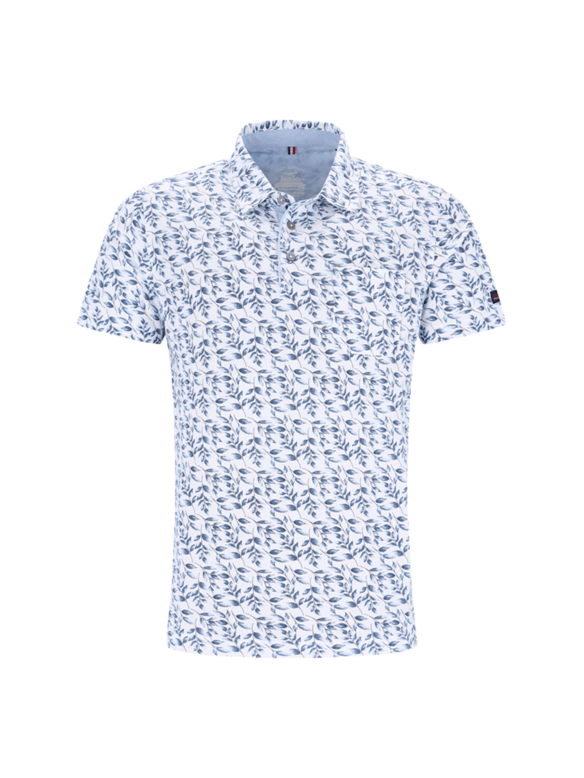 HAJO Poloshirt 'Stay Fresh' in blau / weiß, Produktansicht