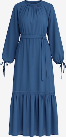 Robe MODAMIHRAM en bleu : devant