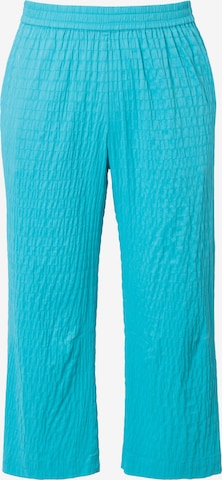 Loosefit Pantalon Ulla Popken en bleu : devant