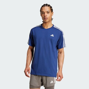 ADIDAS PERFORMANCE Functioneel shirt 'Own The Run' in Blauw: voorkant