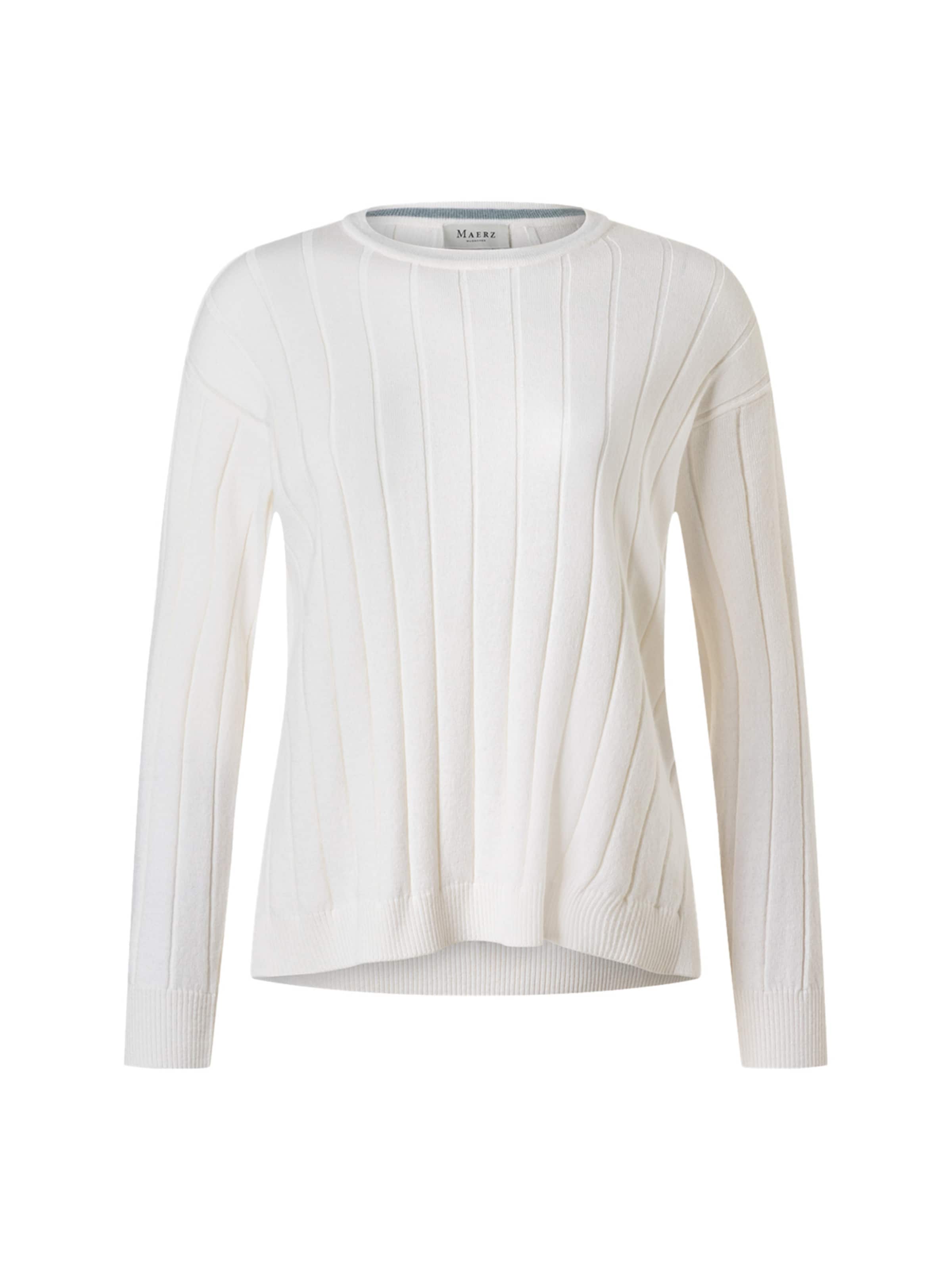 MAERZ Muenchen Trui in Wit: voorkant