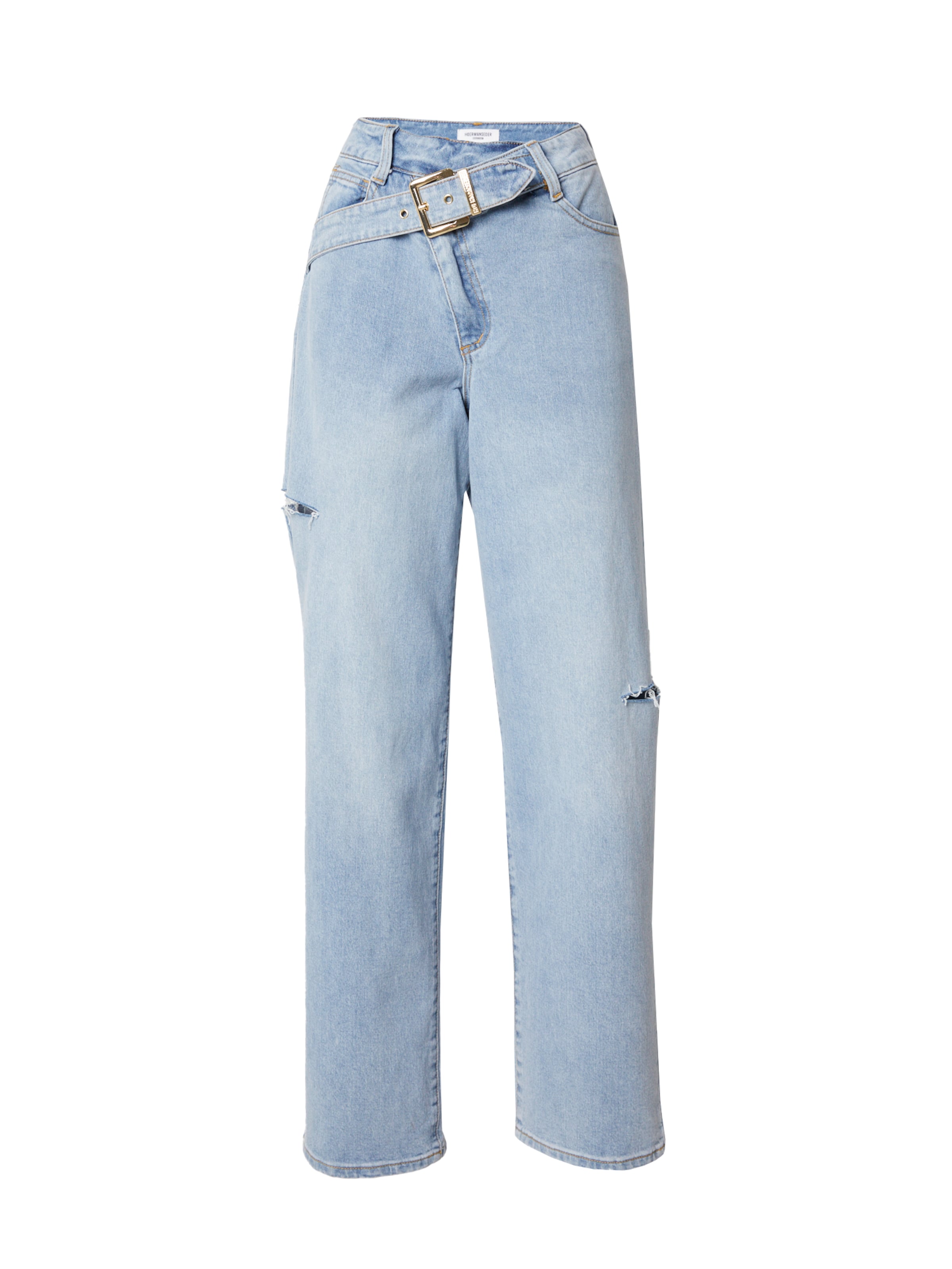 Hoermanseder Zvonové kalhoty Džíny 'Elin' – modrá: přední strana