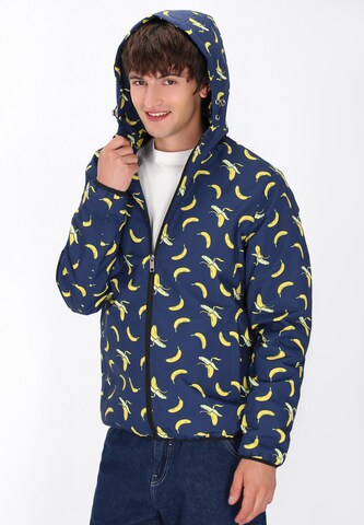MO - Chaqueta de entretiempo en azul: frente