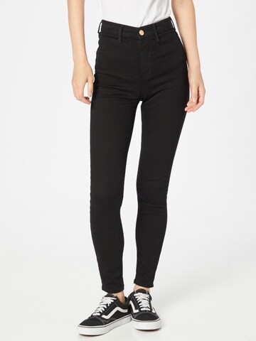 River Island Skinny Jeansy 'KAIA' w kolorze czarny: przód