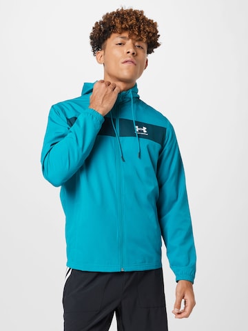 Giacca sportiva di UNDER ARMOUR in blu: frontale