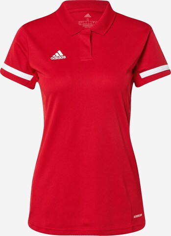 T-shirt fonctionnel ADIDAS SPORTSWEAR en rouge : devant