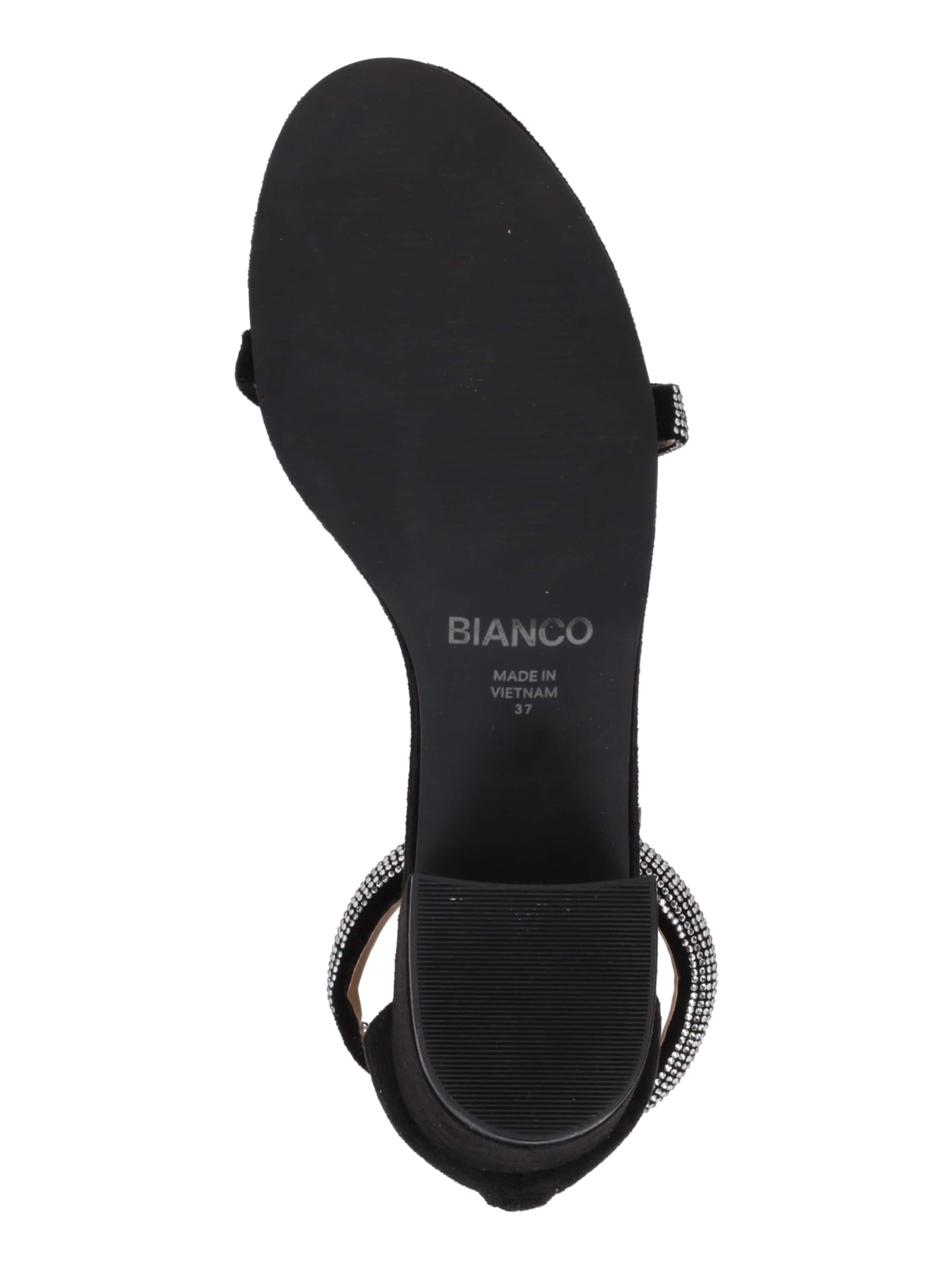 Bianco Páskové sandály 'BIALISBON' – černá