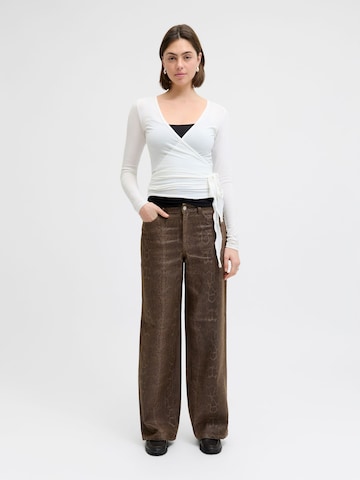 Wide leg Pantaloni 'JXZoe' di JJXX in marrone