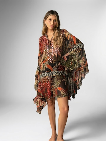 Robe 'Caftan Court Ximena' Miss June en noir