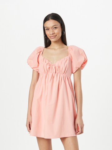 Robe d’été HOLLISTER en orange : devant