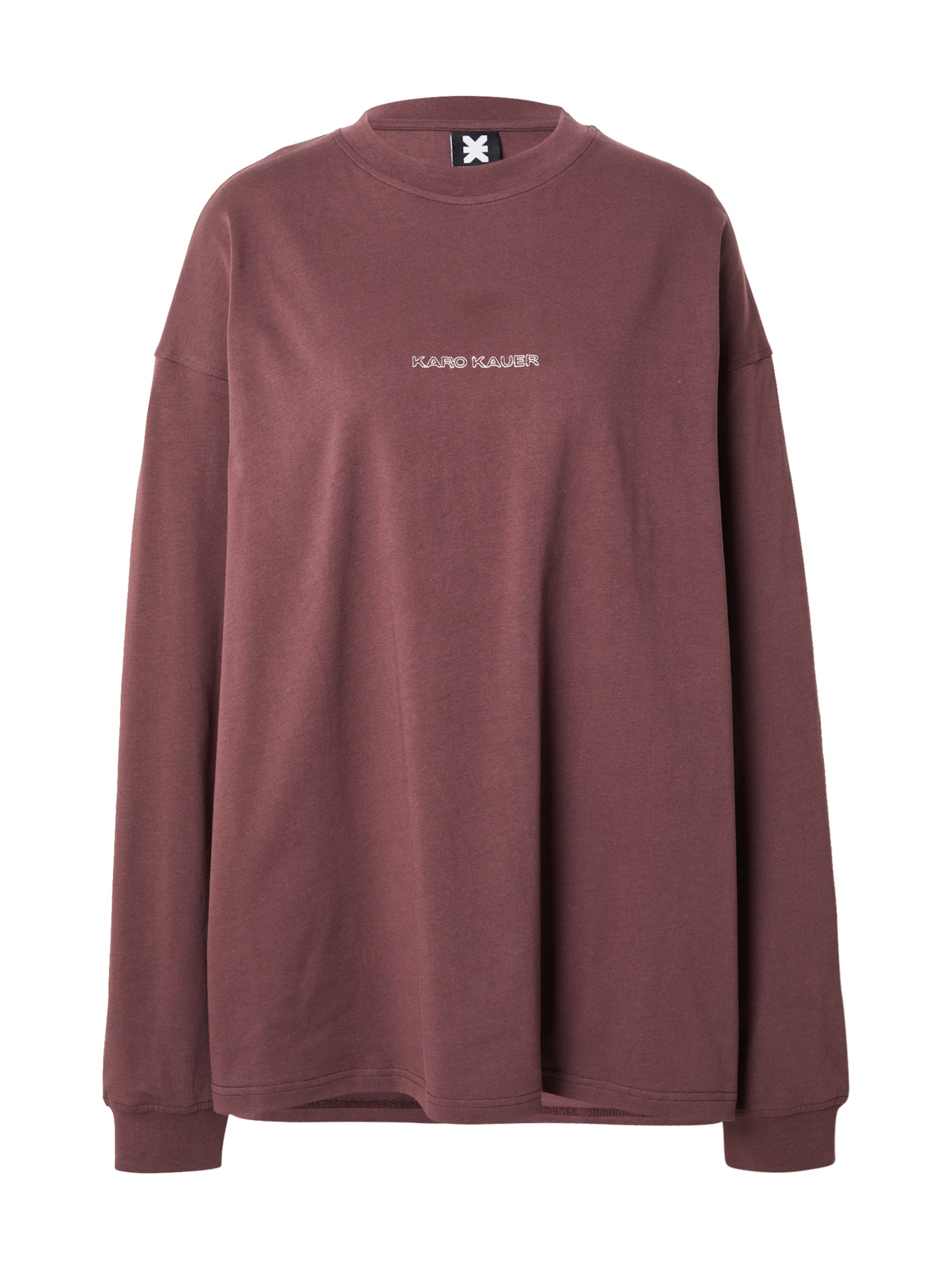 Karo Kauer Koszulka w kolorze fioletowy: przód