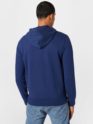 LEVI'S ® Klasický střih Mikina 'New Original Zip Up' – modrá