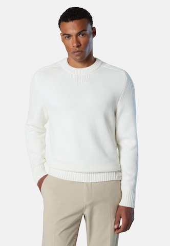 North Sails Pullover in Weiß: Vorderseite
