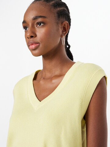 Urban Classics - Top de malha em amarelo