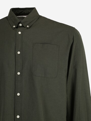 Coupe regular Chemise 'Oxford' Jack & Jones Plus en vert