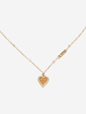 GUESS Kette 'SINGLE HEART' in Gold