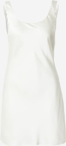 Rochie de cocktail de la Abercrombie & Fitch pe alb: față