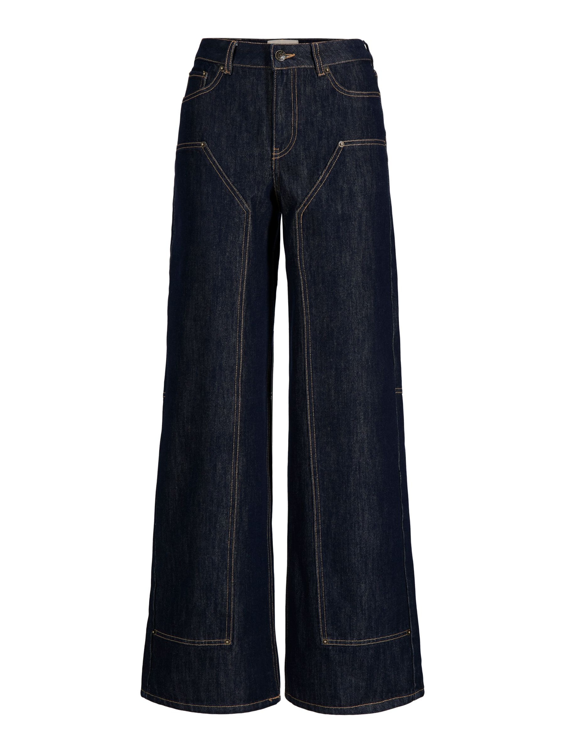 JJXX - Pierna ancha Vaquero 'JXTokyo' en azul: frente