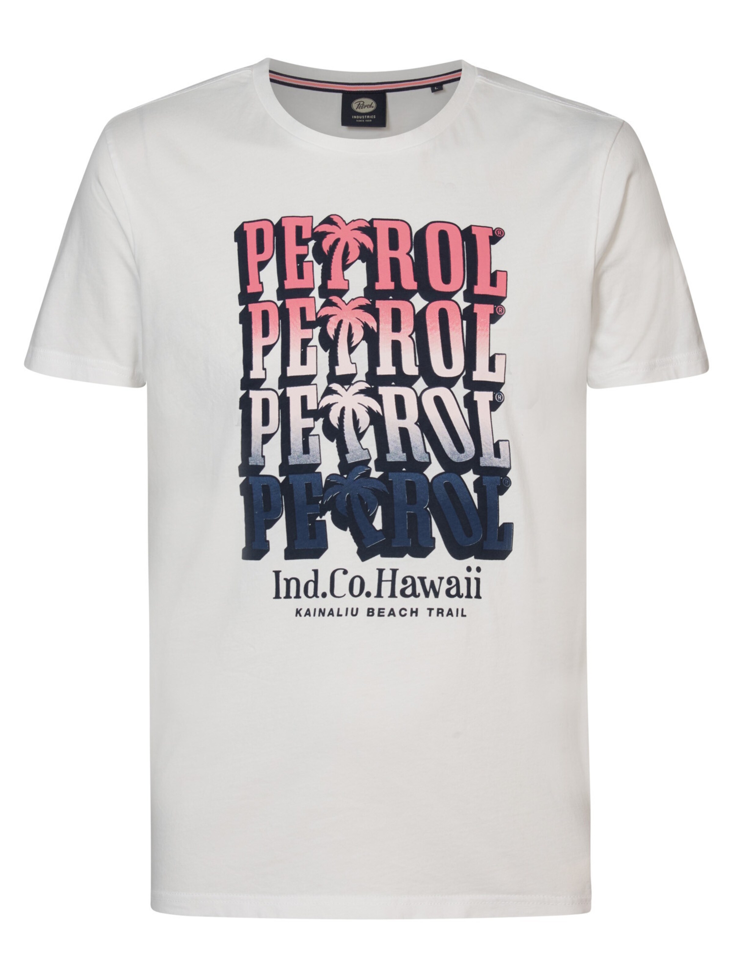 Maglietta 'Radiance' di Petrol Industries in bianco: frontale