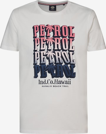 Maglietta 'Radiance' di Petrol Industries in bianco: frontale
