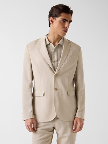 GUESS Regular fit Suit Jacket in Beige: front
